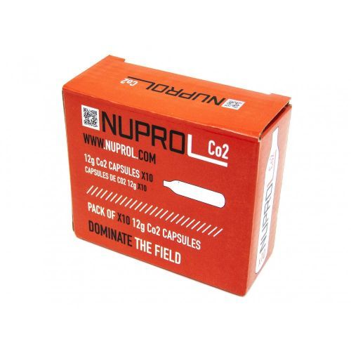 Nuprol CO2 12G Capsules (10PK)