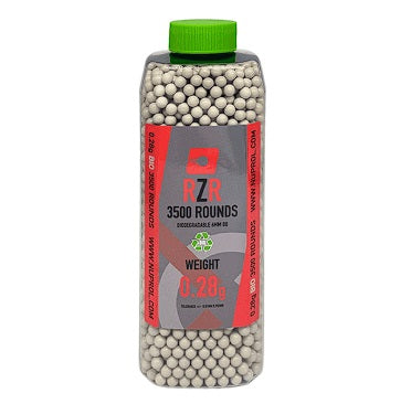 0.28g RZR Precision Biodegradable BBs - 3500rnds