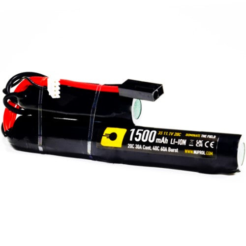 11.1v 1500mAh 20c LI-Ion Nunchuck Battery - Mini Tamiya Connector
