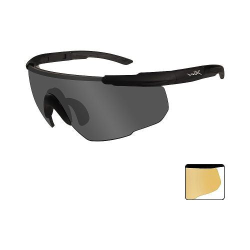 SABER ADVANCED - Smoke Grey + Light Rust Lens / Matte Black Frame